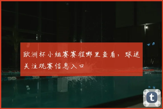 欧洲杯小组赛赛程哪里查看,球迷关注观赛信息入口